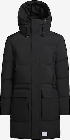 Manteau d’hiver 'Winer2' khujo en noir : devant