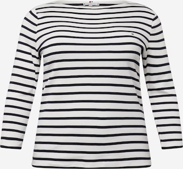 T-shirt 'New Cody' Tommy Hilfiger Curve en blanc : devant