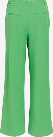 OBJECT Wide leg Pants 'Lisa' in Green