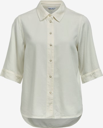 OBJECT Блузка 'OBJFRAME' в Белый: спереди