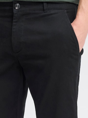 !Solid Regular Broek 'Raul' in Zwart