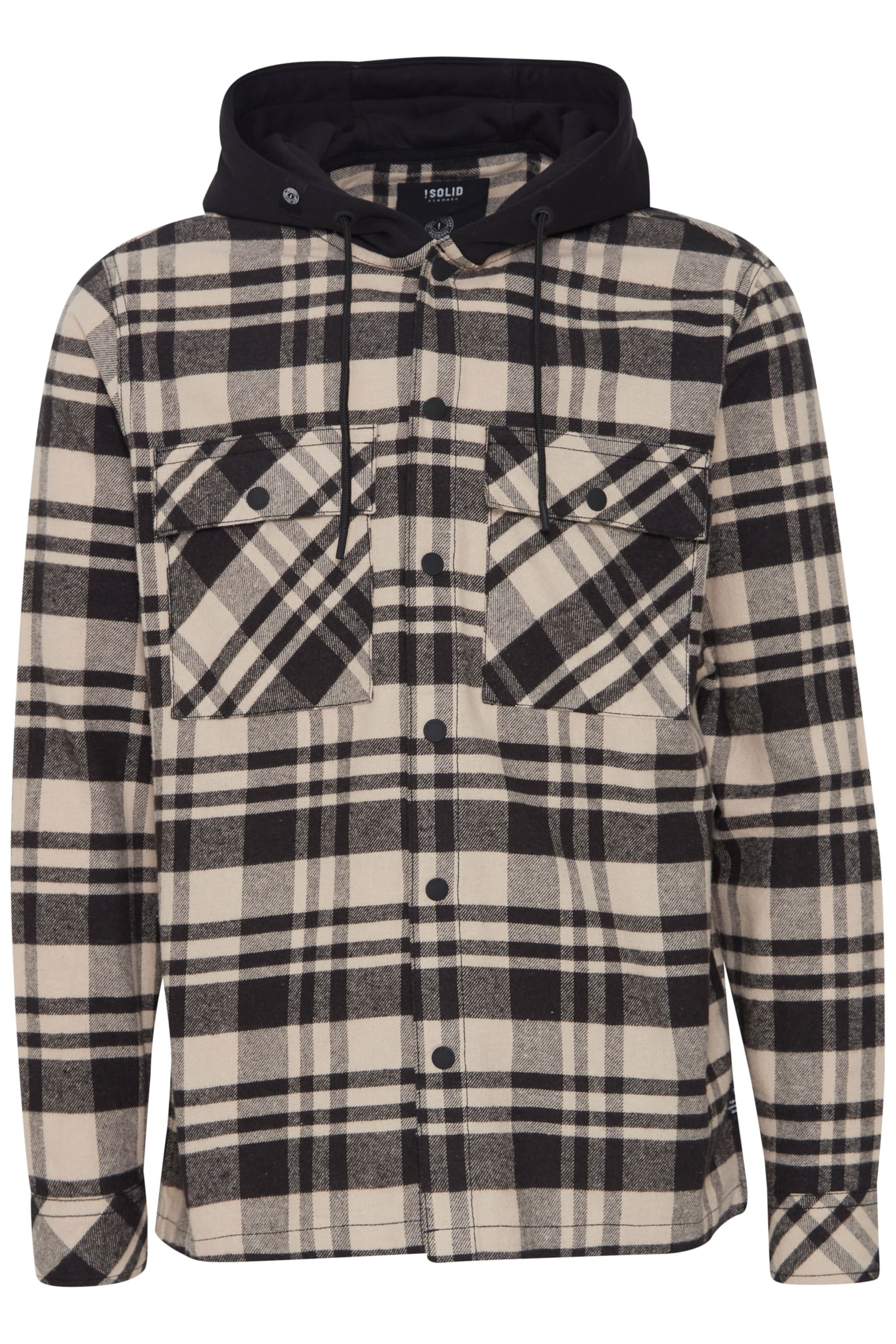 Regular fit Giacca di mezza stagione 'Zachary' di !Solid in nero: frontale