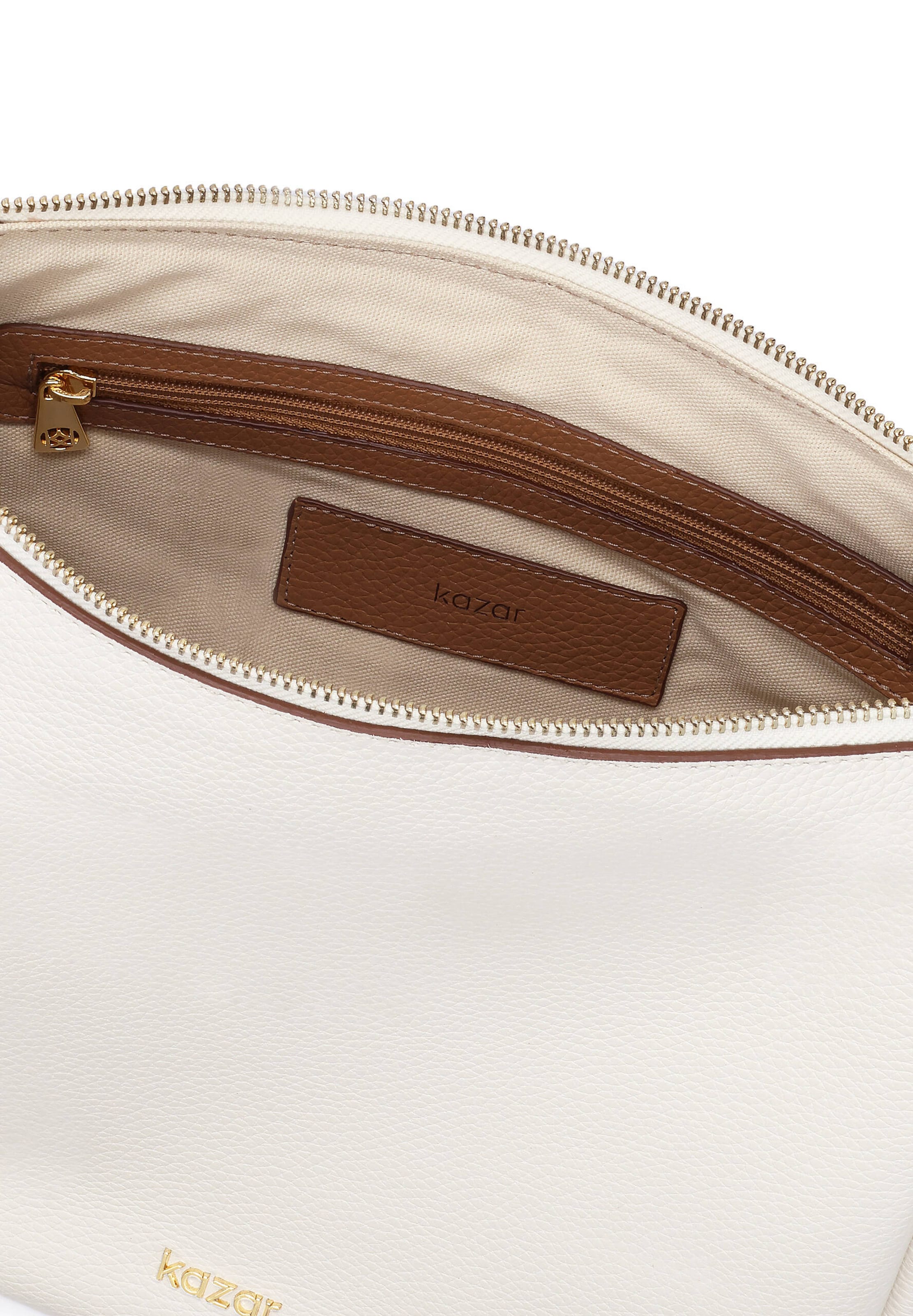 Sac à bandoulière Kazar en blanc