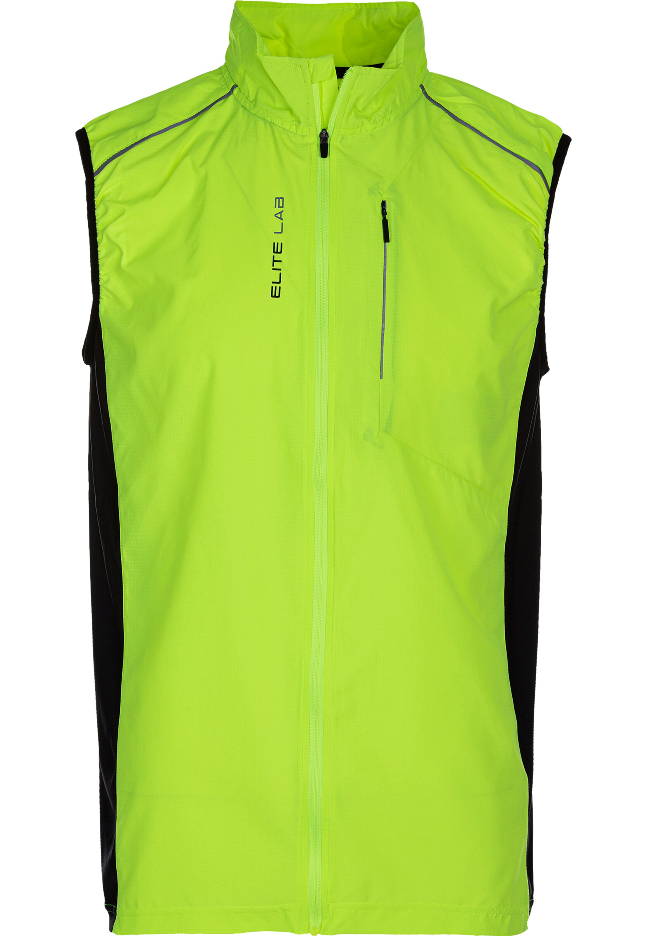 ELITE LAB Vest 'Shell X1' in Yellow: front
