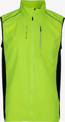 ELITE LAB Bodywarmer 'Shell X1' in Geel: voorkant