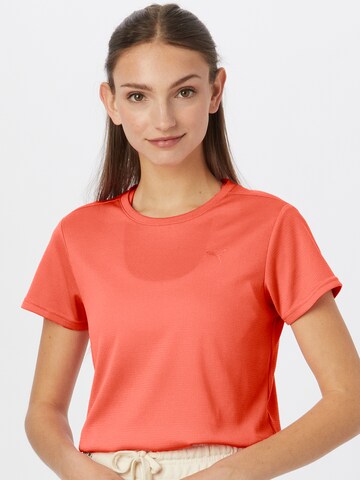 T-shirt fonctionnel PUMA en rouge : devant