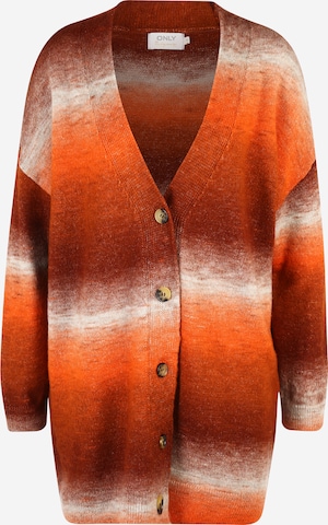 ONLY Knit Cardigan 'MIMI' in Brown: front