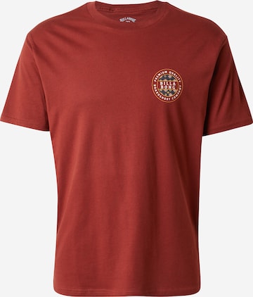 BILLABONG T-Shirt 'ROTOR FILL' in Rot: Vorderseite