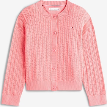 TOMMY HILFIGER - Cárdigan en rosa: frente