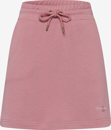 Cross Jeans Skirt ' 80105 ' in Pink: front