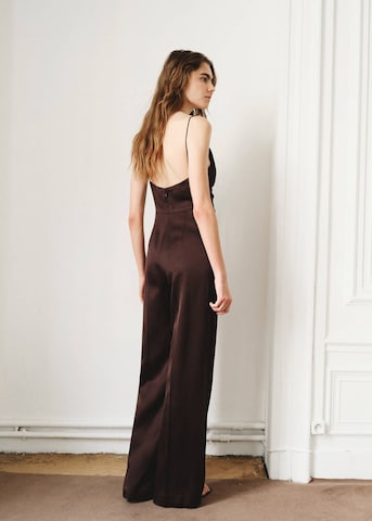 MANGO Jumpsuit 'Any' in Brown
