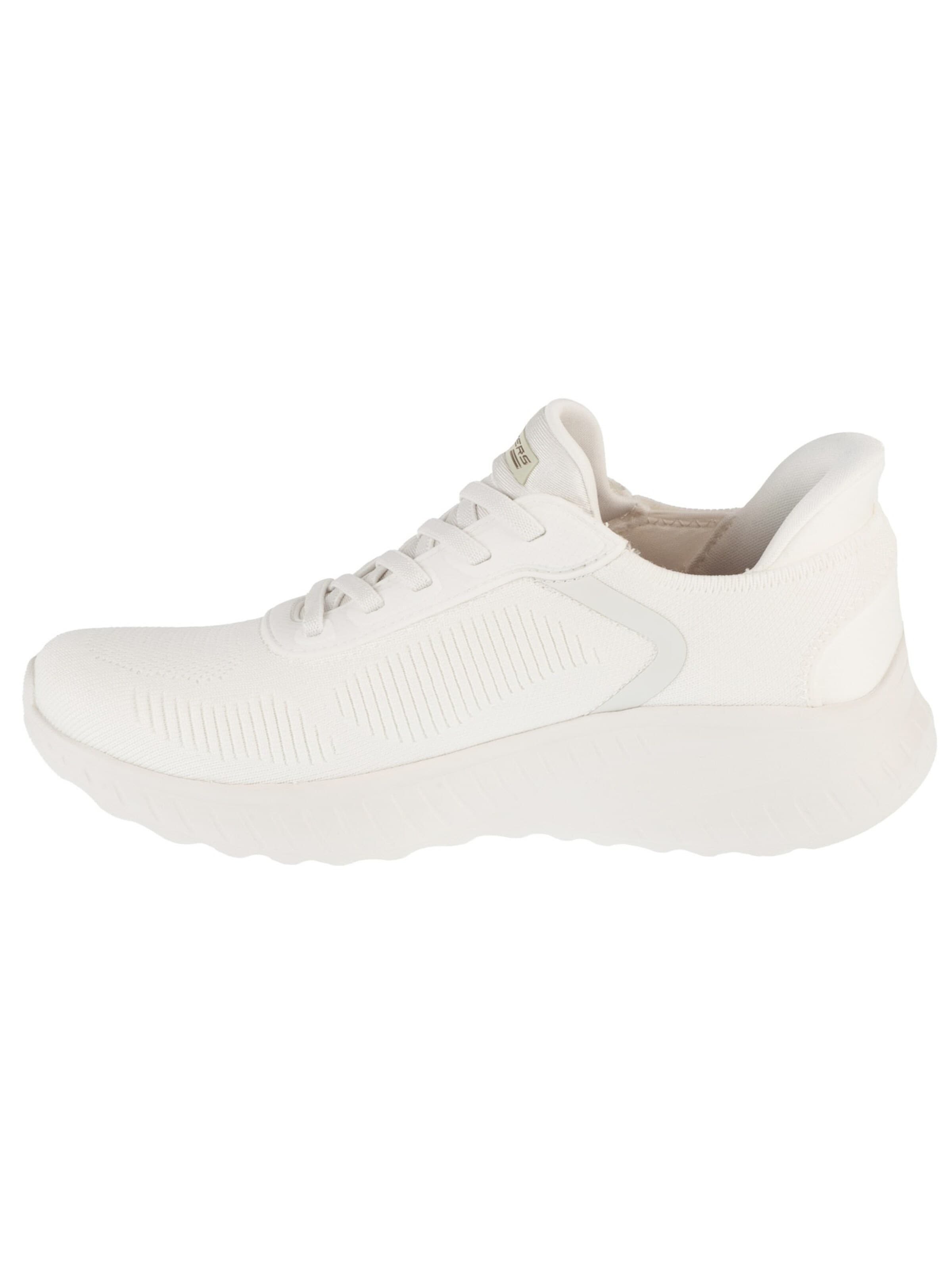 Baskets basses 'Slip-Ins: BOBS Sport Squad Chaos - Current Muse' SKECHERS en blanc