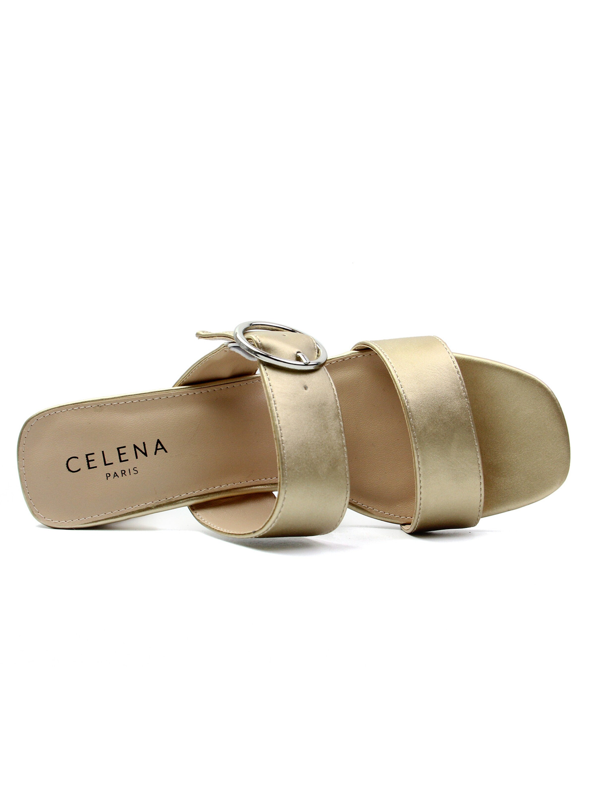 Celena Mules 'Cattaleya' in Gold