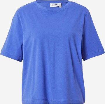 WEEKDAY T-Shirt in Blau: front