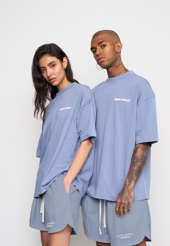 mėlyna Multiply Apparel Marškinėliai