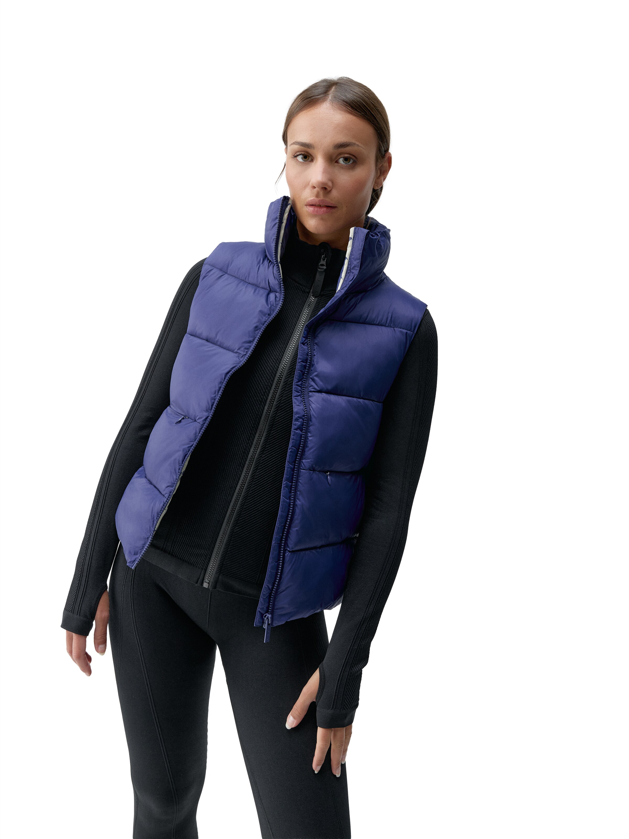 Gilet de sport ' Jolie ' Born en bleu : devant