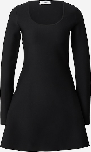 EDITED Pletena haljina 'Lisanne' u crna, Pregled proizvoda