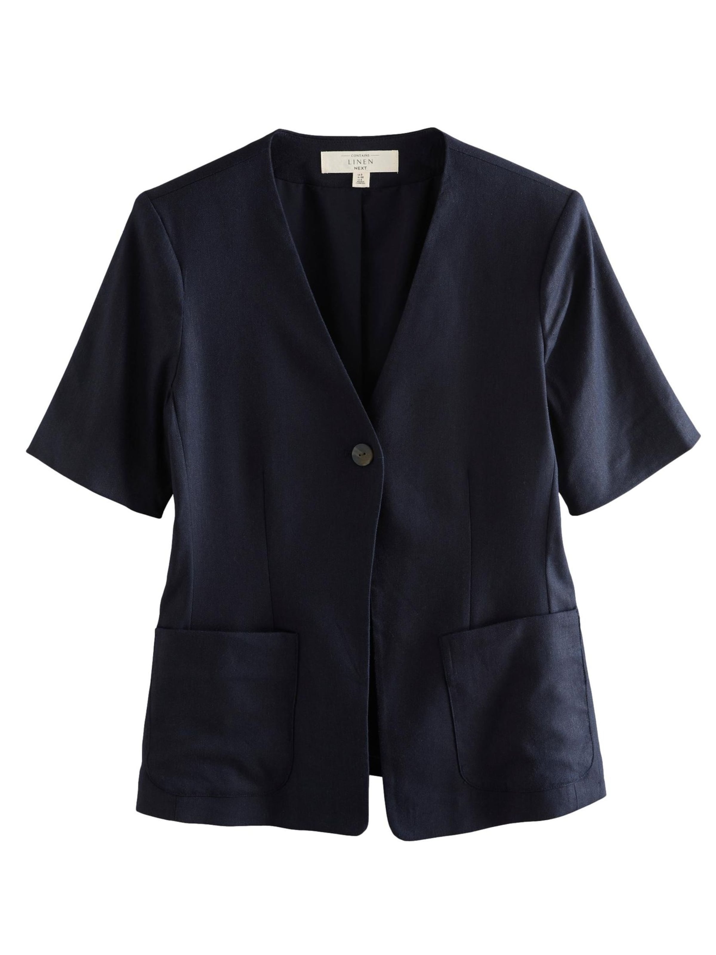 Next Übergangsjacke in Blau: Vorderseite