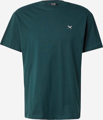 Iriedaily - Camiseta en verde: frente