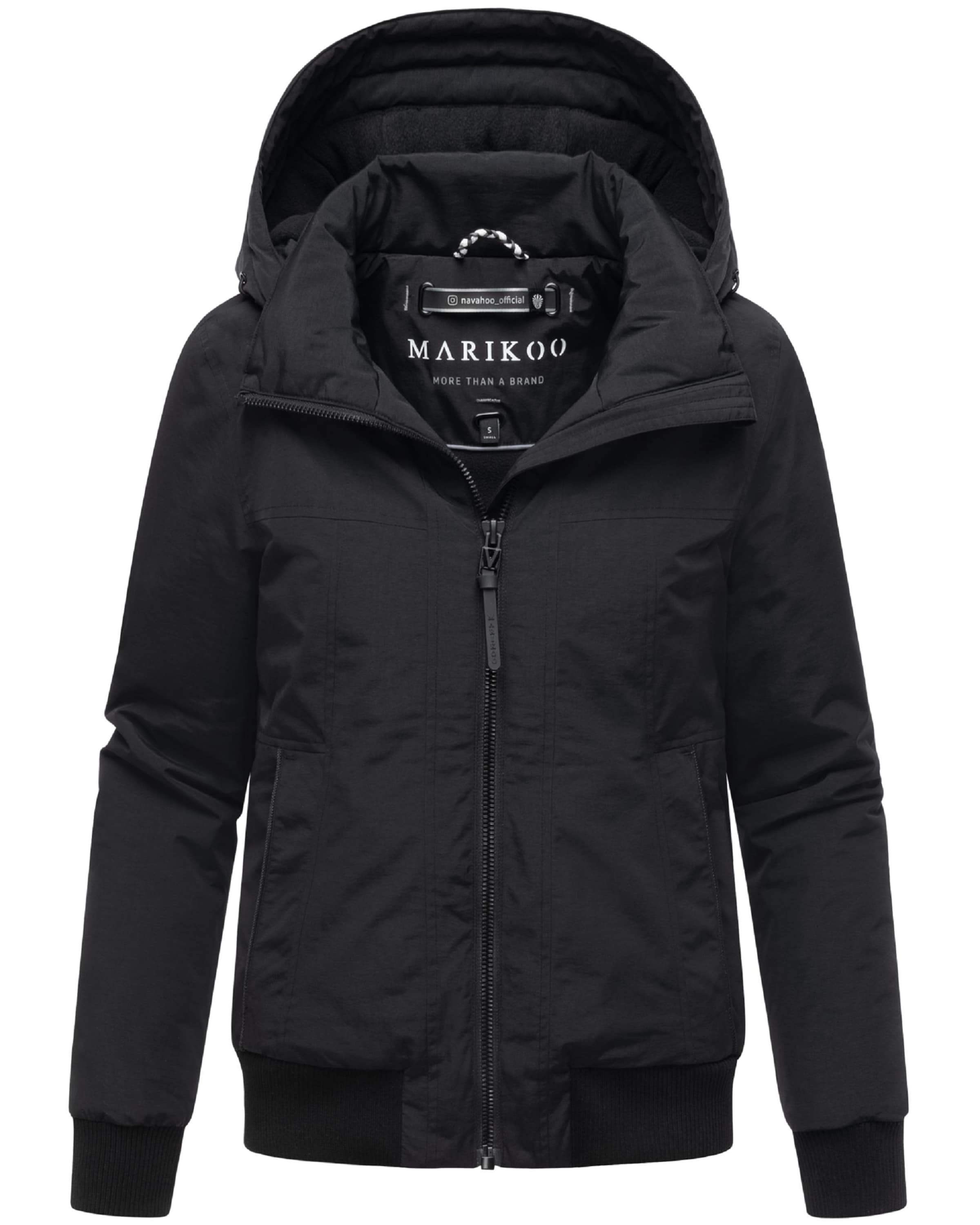 MARIKOO Λειτουργικό μπουφάν 'Mooni 16' σε μαύρο