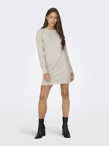 JDY Knitted dress 'Prime' in Grey