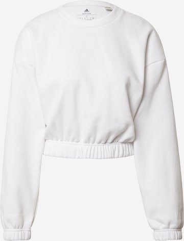 balts ADIDAS SPORTSWEAR Sportiska tipa džemperis: no priekšpuses