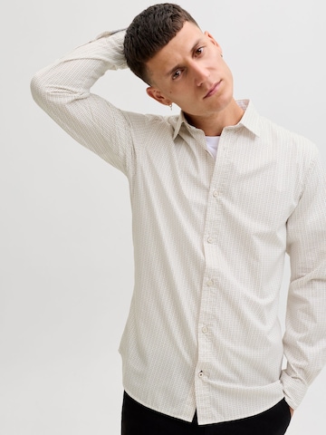 JACK & JONES Slim Fit Skjorte i hvid