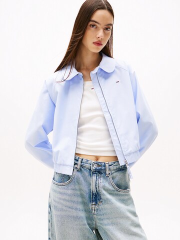 Tommy Jeans Tussenjas in Blauw: voorkant