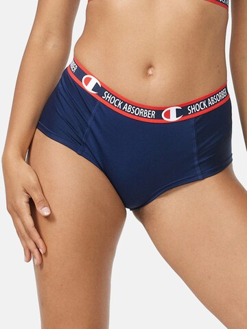 Champion Authentic Athletic Apparel Athletic Underwear in Blue: front