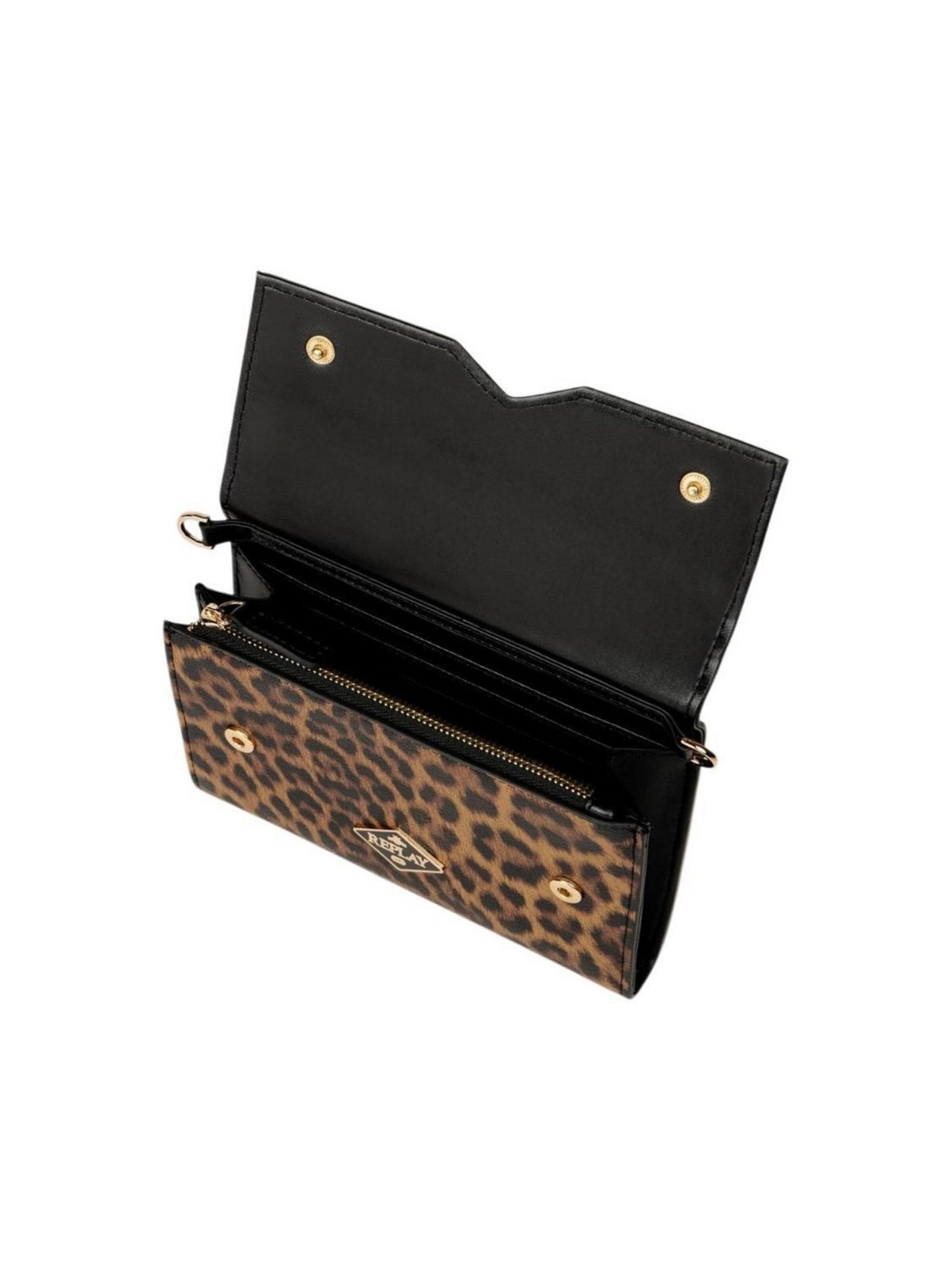 Portamonete 'FW5377.001.A0514G' di REPLAY in marrone