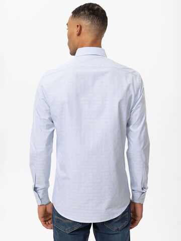 Slim fit Camicia business di By Diess Collection in blu