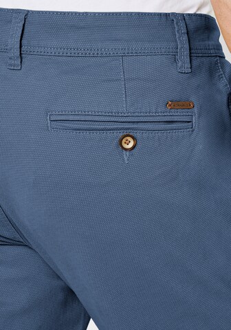 REDPOINT Slimfit Chinohose in Blau