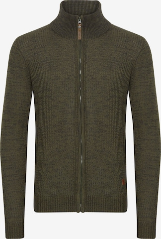 INDICODE JEANS Knit Cardigan in Green: front