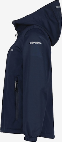 ICEPEAK - Casaco outdoor 'KLEVE' em azul