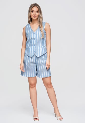 Ombre Gilet in Blauw