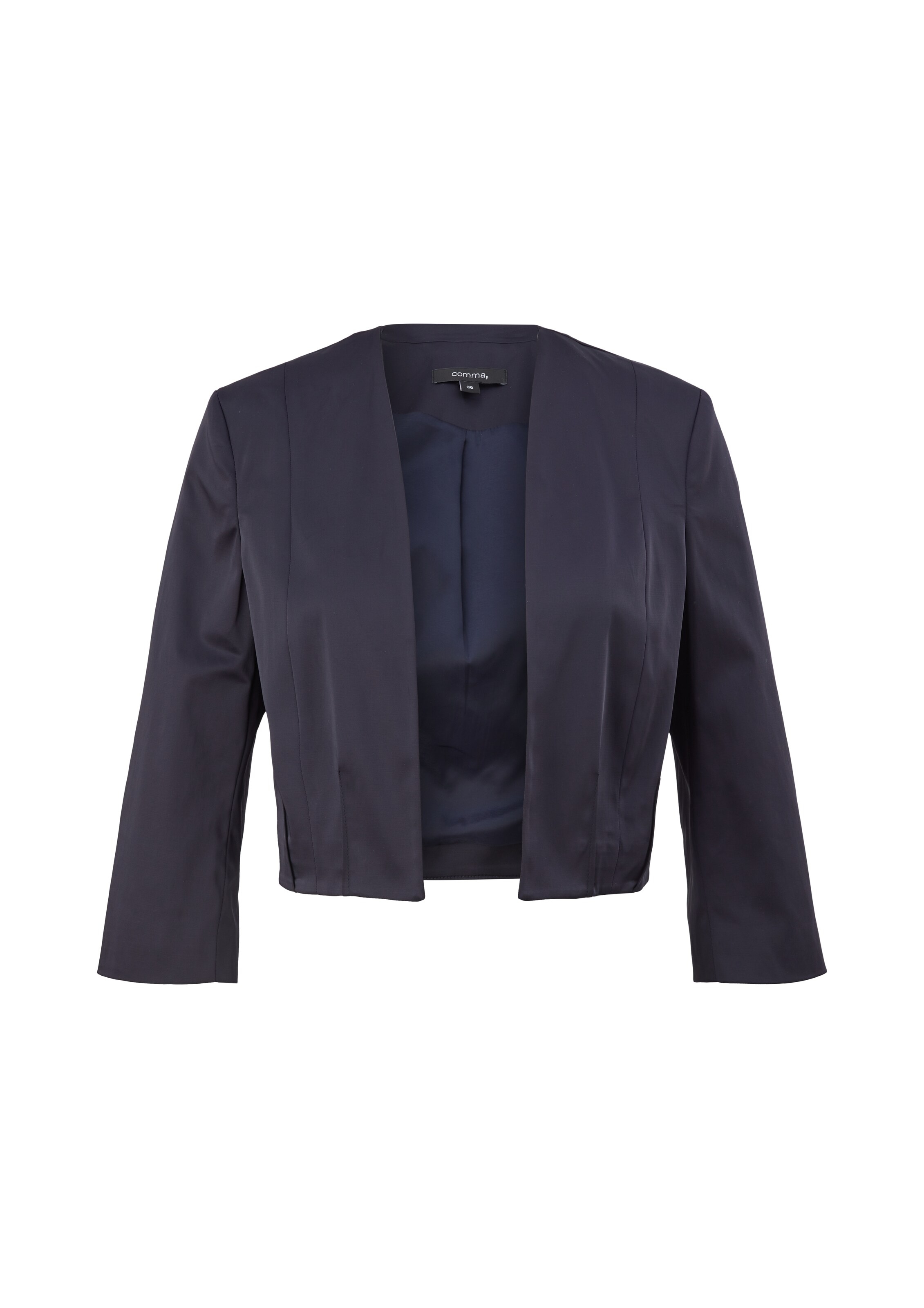 COMMA Bolero in Blauw: voorkant