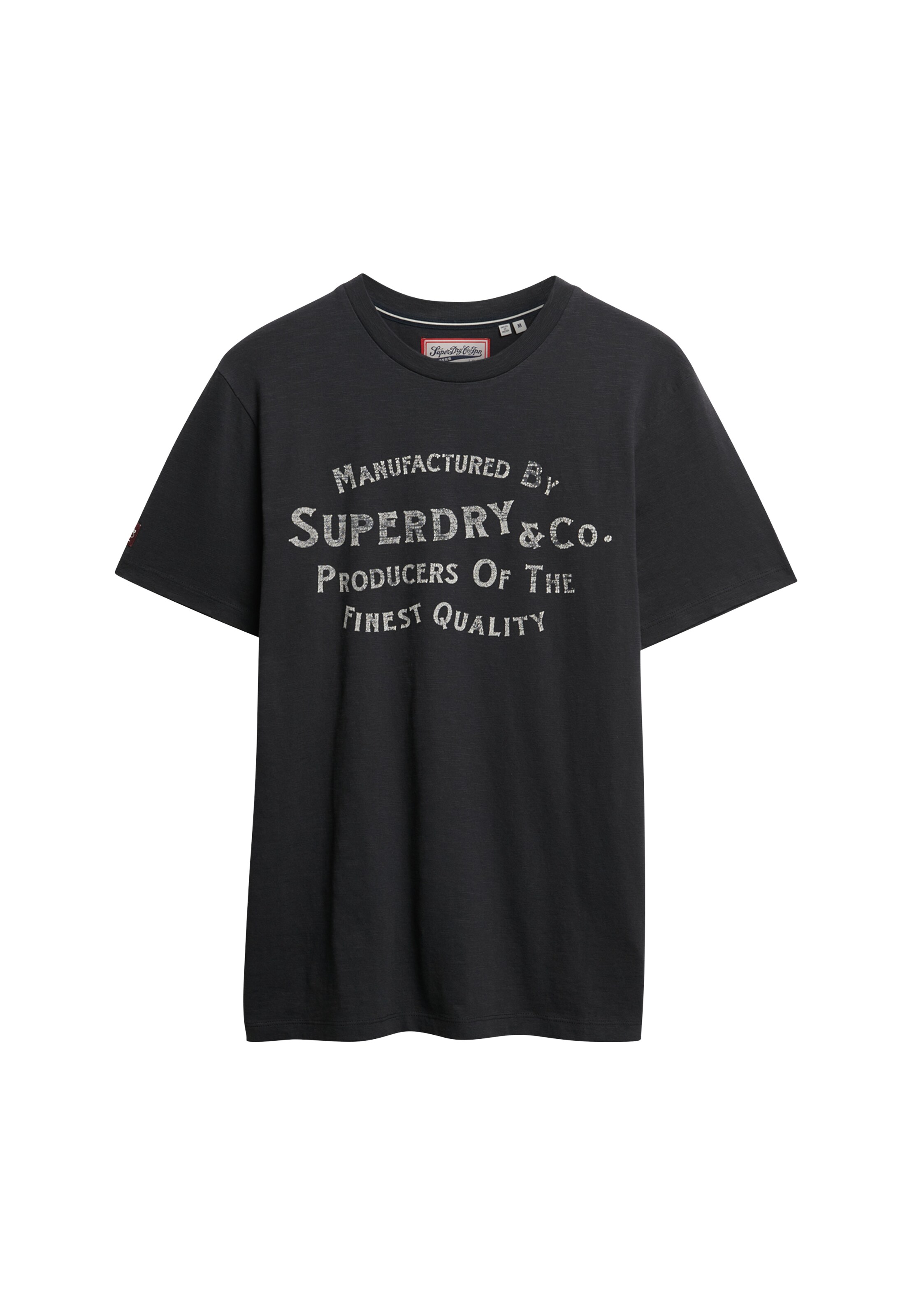 Superdry & Co Μπλουζάκι σε μαύρο: μπροστά