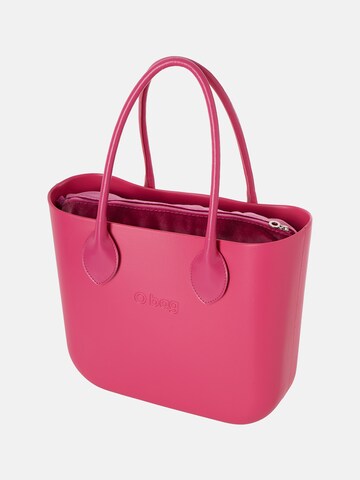 O bag Shopper Tasche Wasserdicht, Mit Innenliegender Reißverschlusstasche O bag in Pink