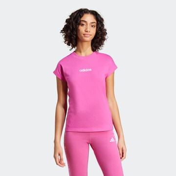 ADIDAS SPORTSWEARTehnička sportska majica 'Essentials' - roza boja: prednji dio