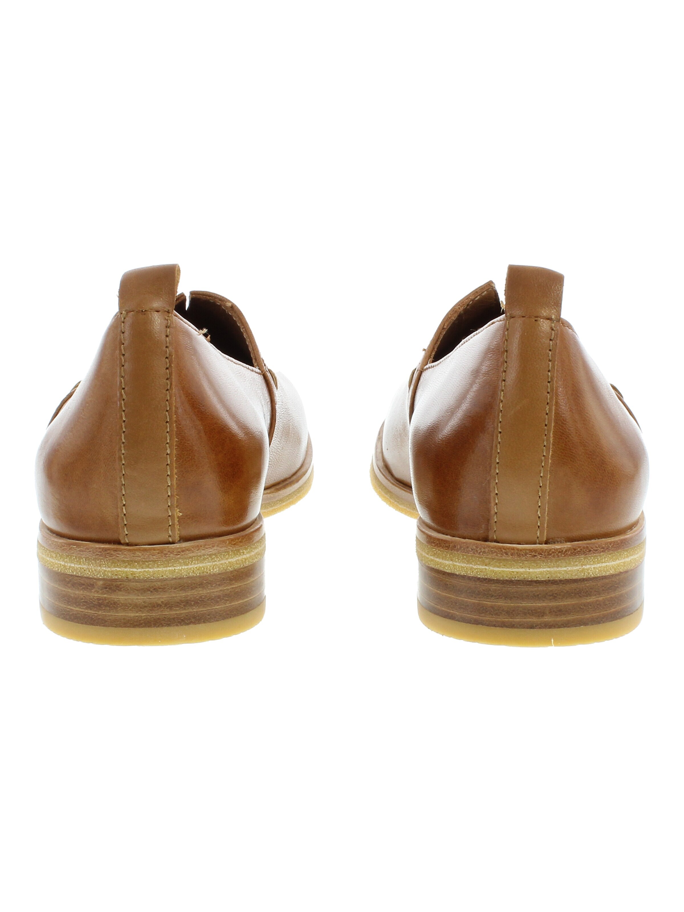Everybody Classic Flats 'MELONE - moderner Sacchetto Slipper' in Brown