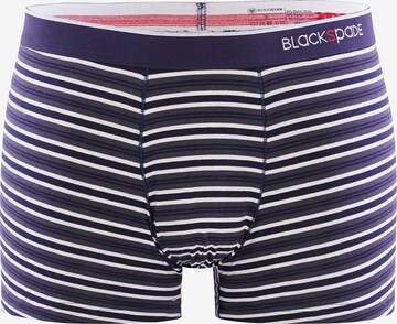 Blackspade Boxershorts ' Stripes ' in Blauw