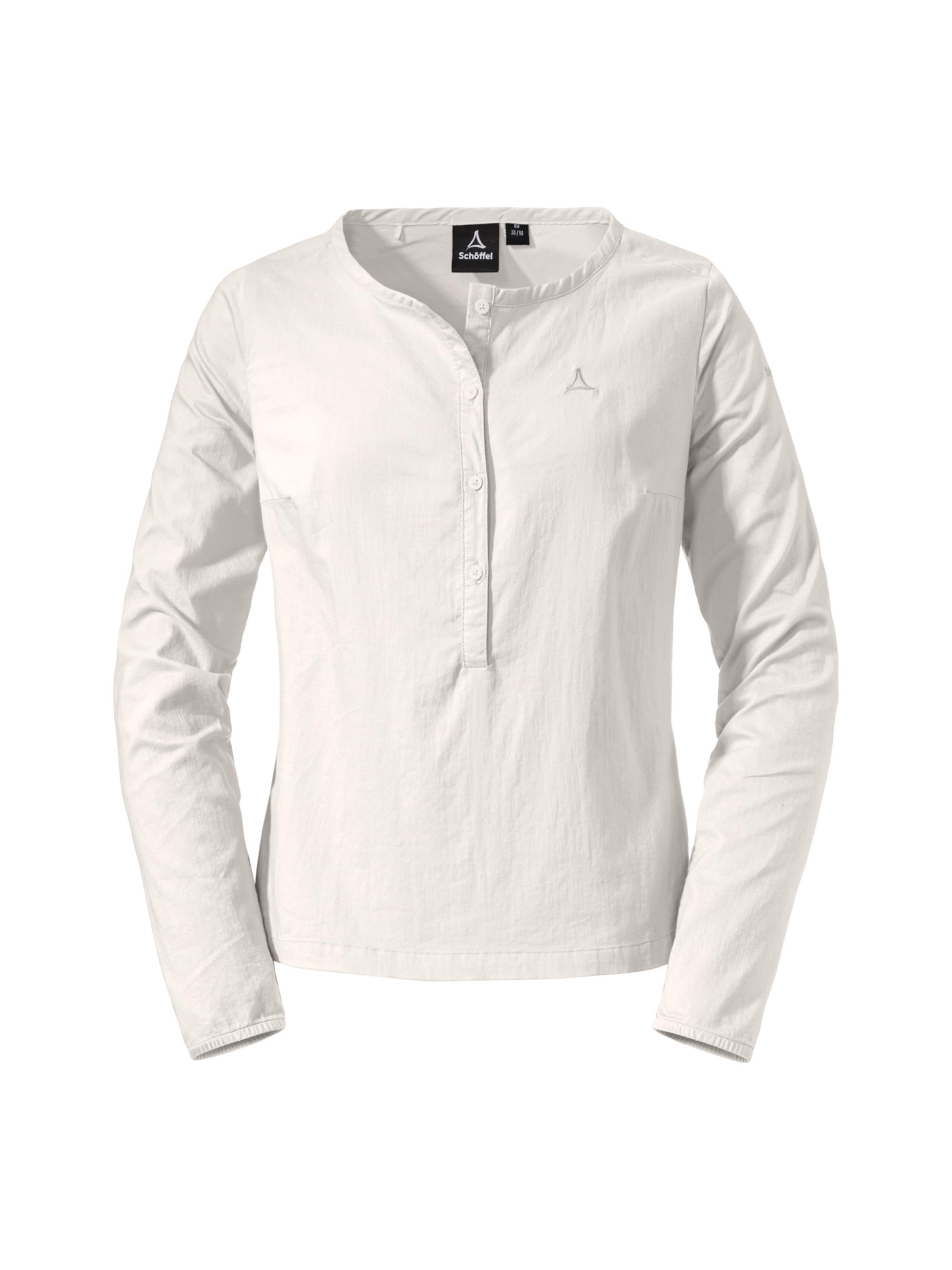 Schöffel Athletic button up shirt 'Catania' in White: front