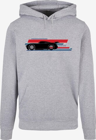 ABSOLUTE CULT Sweatshirt 'Cars - Jackson Storm' in Grey: front