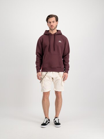 ALPHA INDUSTRIES Alt kitsenev Klapptaskutega püksid, värv valge