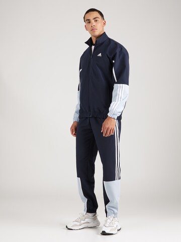 ADIDAS SPORTSWEAR Trainingsanzug in Blau: predná strana