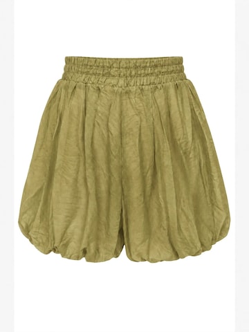 MixRay - Tapered Calças 'Shorts' em verde: frente
