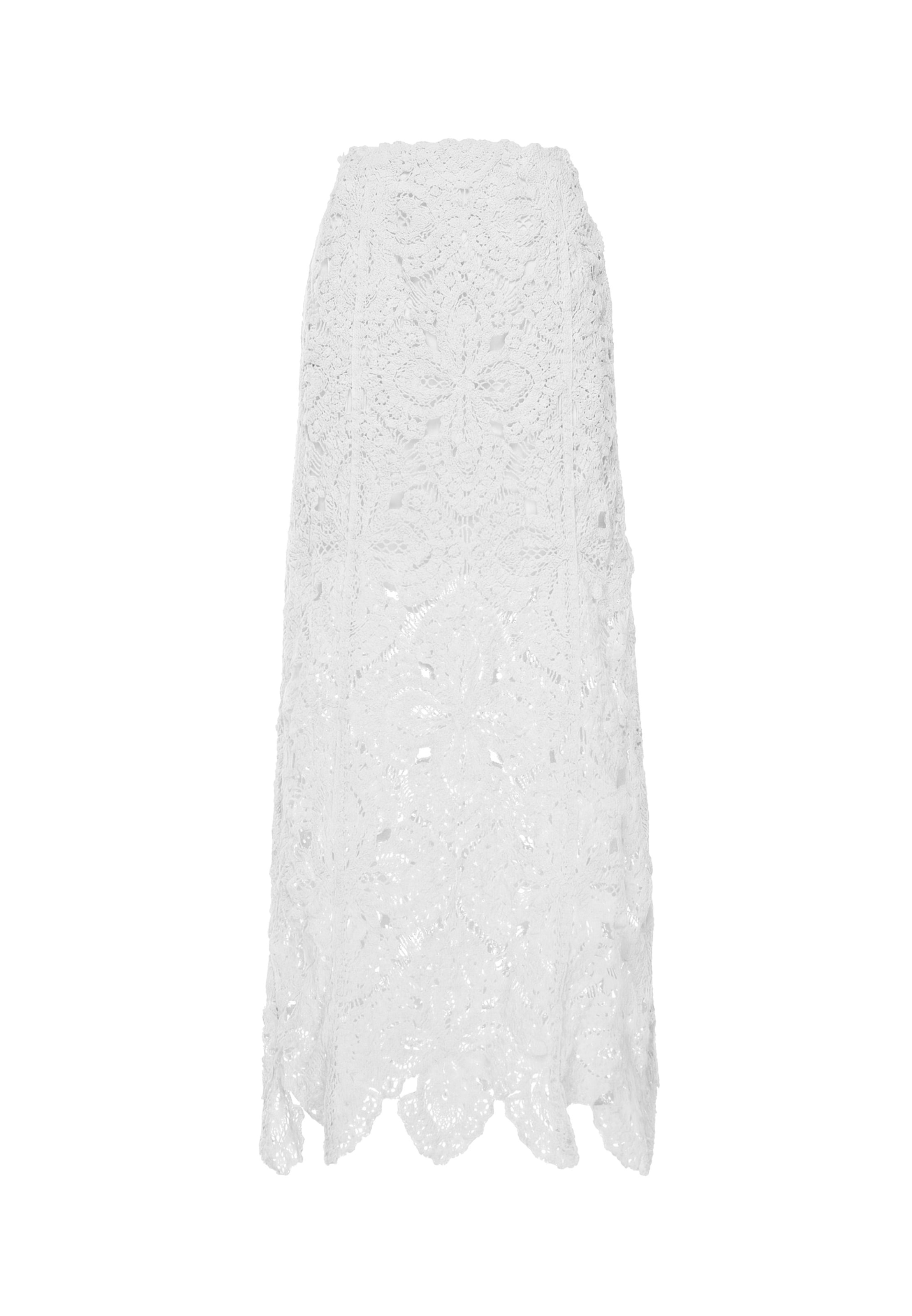 usha FESTIVAL Skirt in 36 in White, Item view