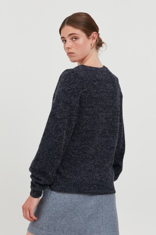 ICHI Sweater 'IHNOVO LS6' in Black