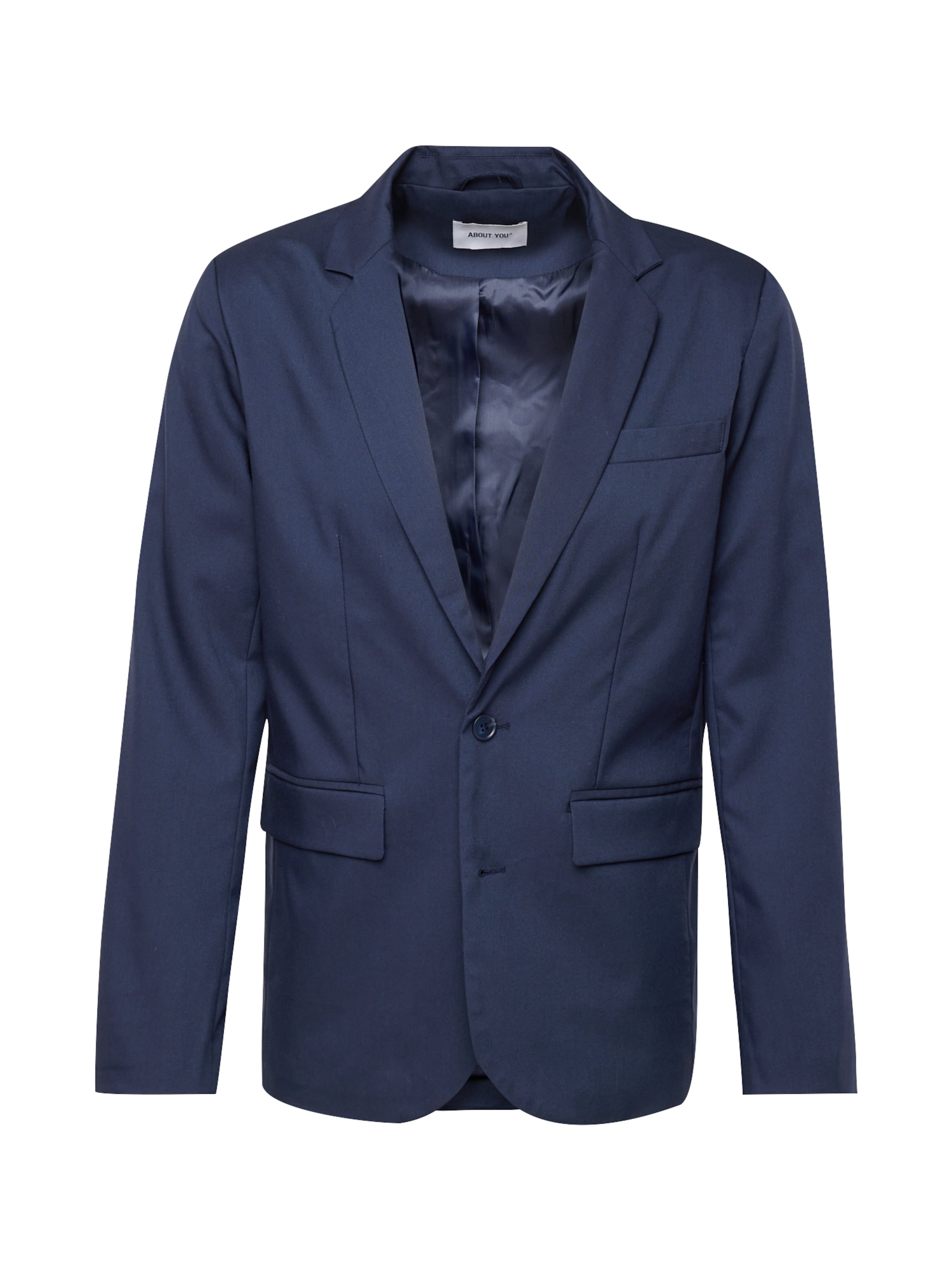 ABOUT YOU Regular fit Suit Jacket 'Anton' in Blue: front