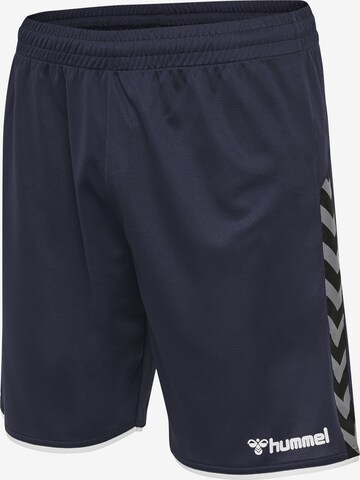 Regular Pantalon de sport 'Authentic' Hummel en bleu